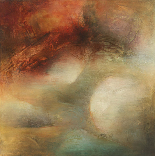 Art abstrait ‘À l'étendue’ par l'artiste Chantal De Serres