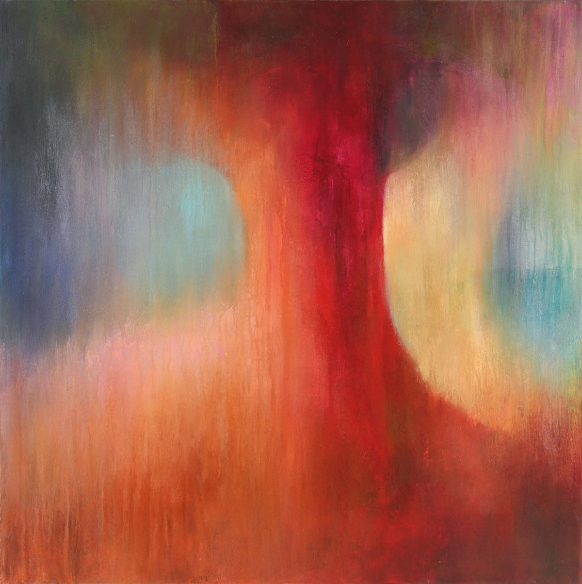 Art abstrait ‘ARBOR’ par l'artiste Chantal De Serres