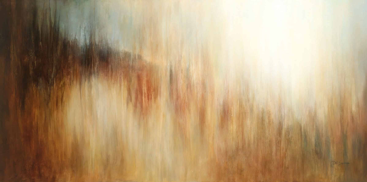 Art abstrait ‘Quiétude’ par l'artiste Chantal De Serres