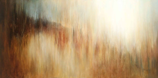 Art abstrait ‘Quiétude’ par l'artiste Chantal De Serres